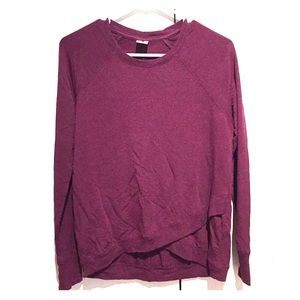 Maroon Active Sweatshirt
